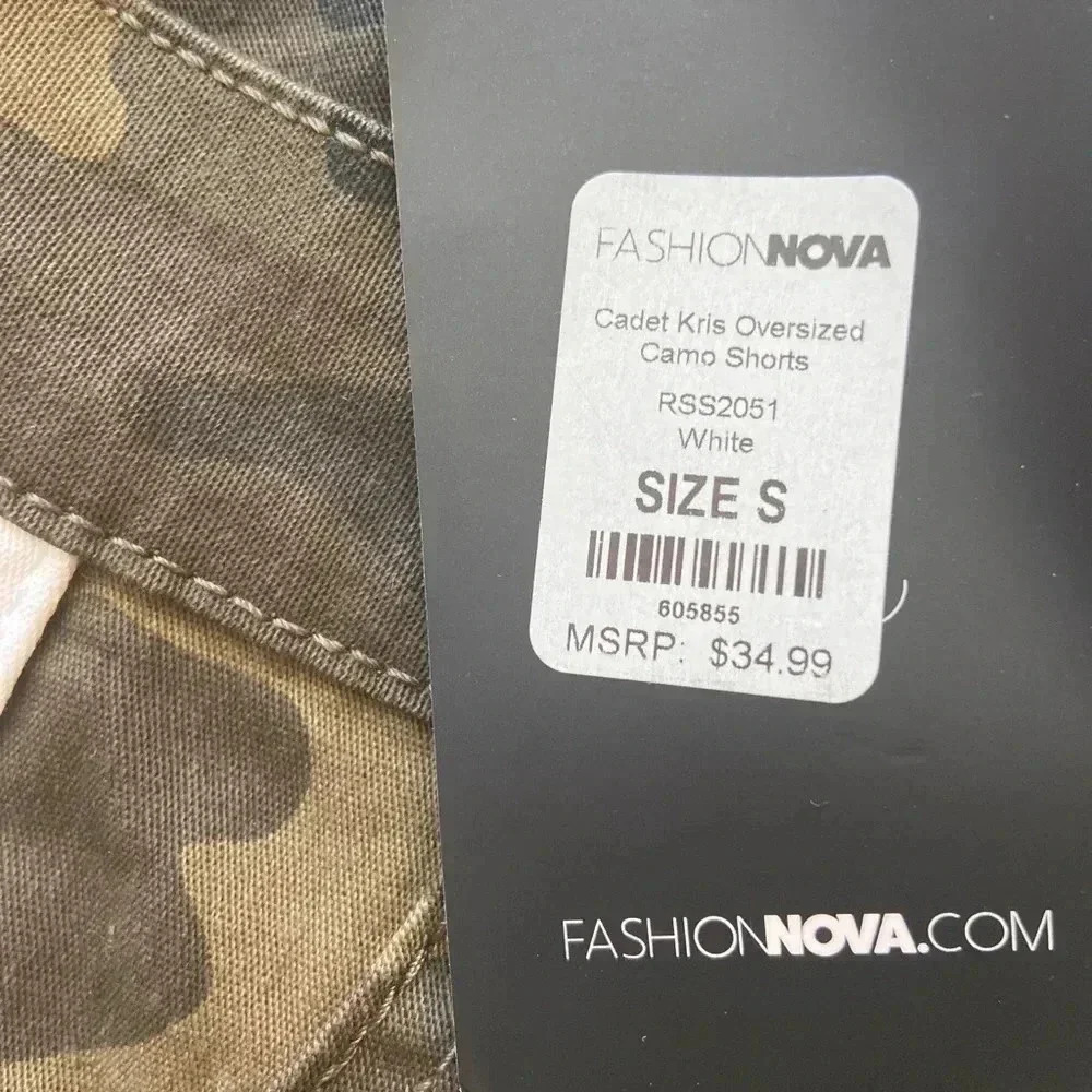 Fashion Nova Army Shorts Wm Sz S - Picture 4 of 5